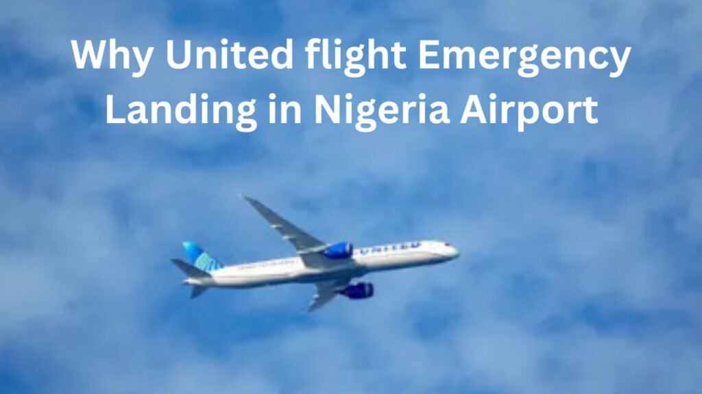  WhyUnited flight landing in nigeria