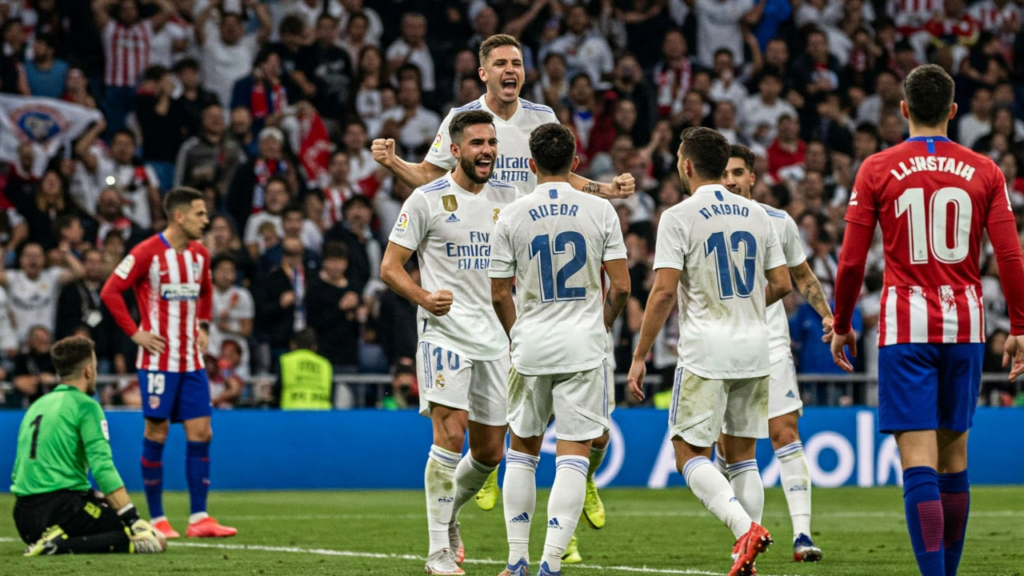 Real Madrid Edge Atletico in Champions League