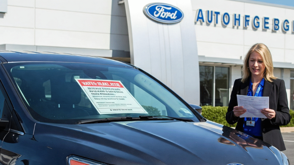 ford explorer brake failure recall