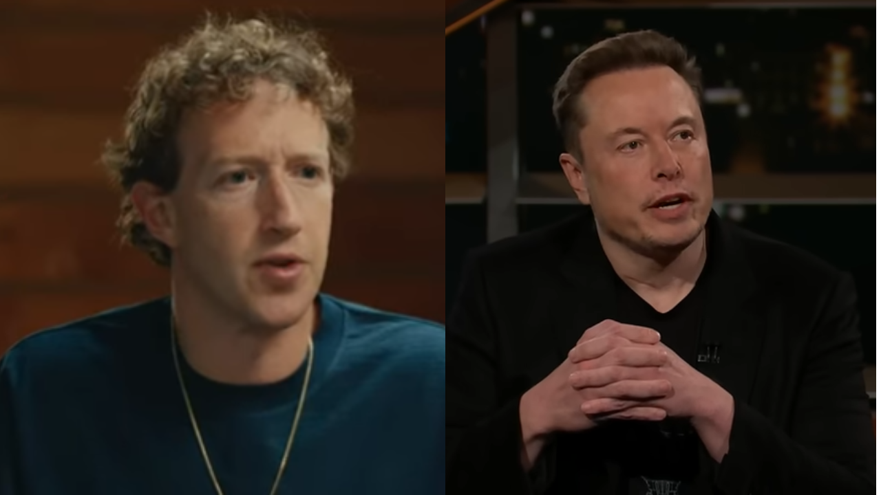 Zuckerberg Musk smartphone ban